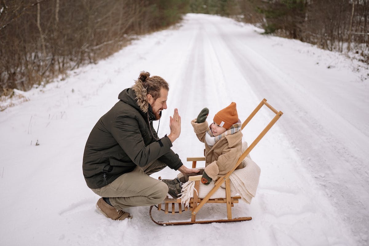 bébé hiver