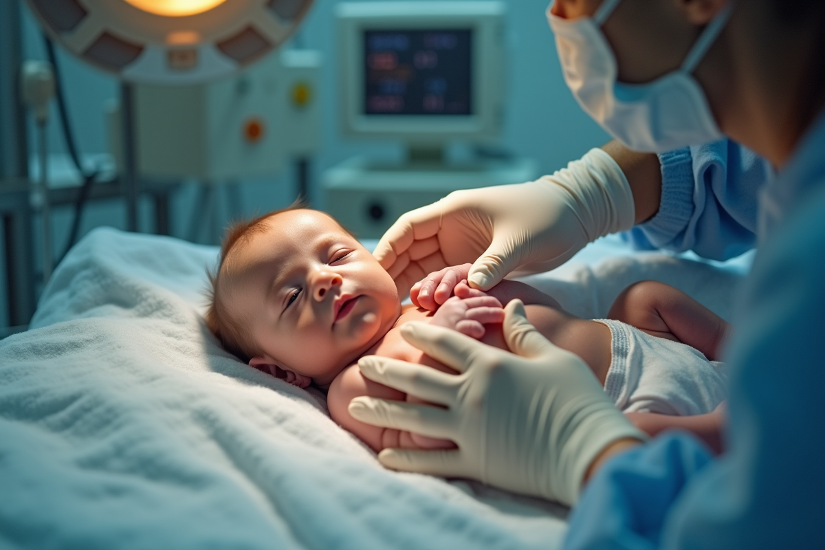 bébé calme