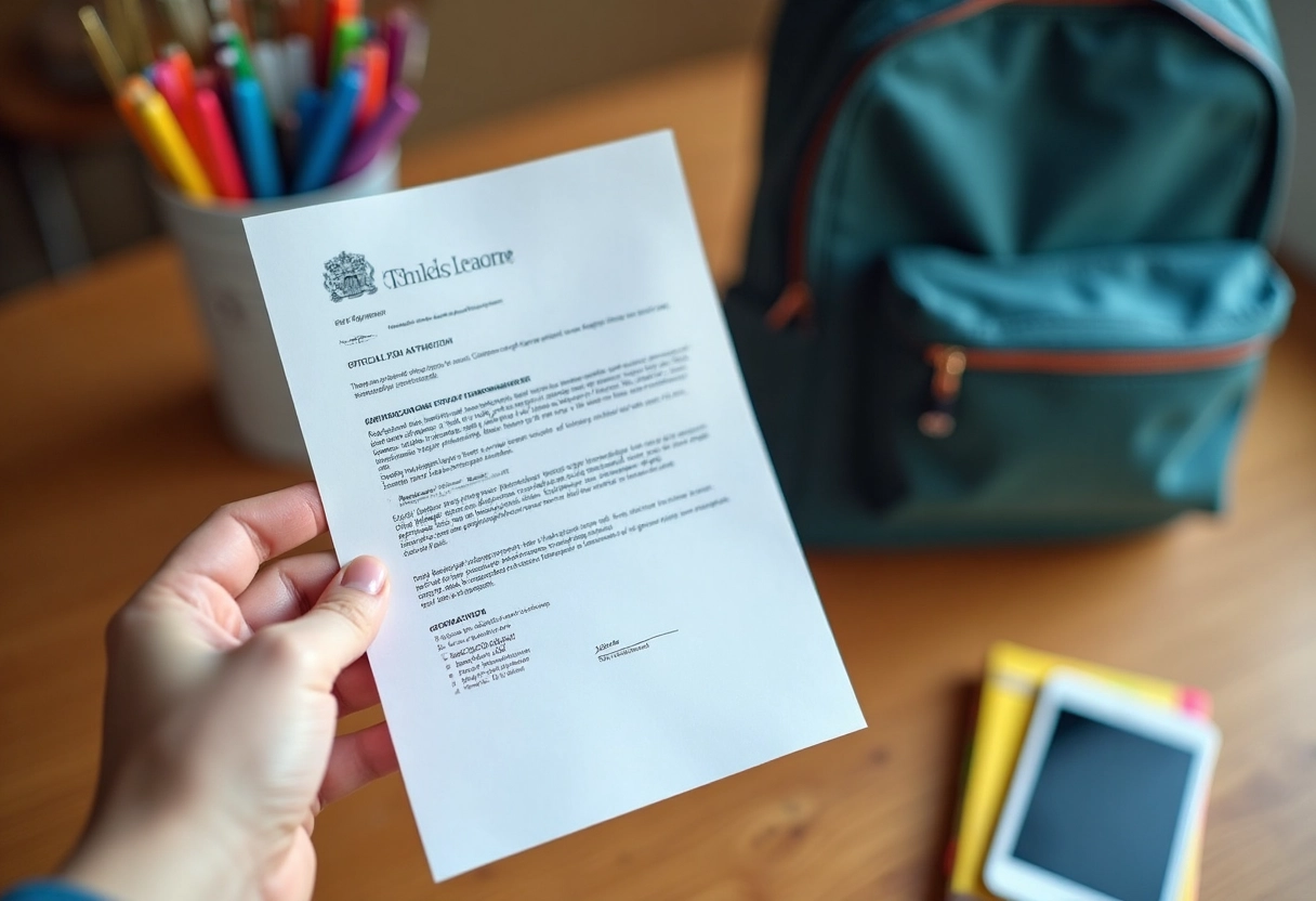 document scolaire